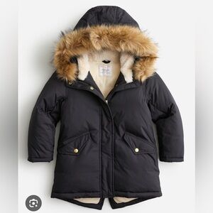 J Crew XL Girls' puffer jacket with PrimaLoft®